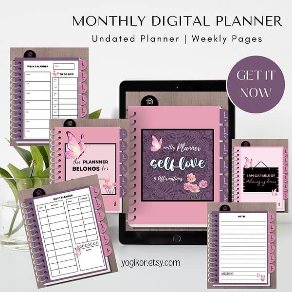 Self-Love Digital Planner